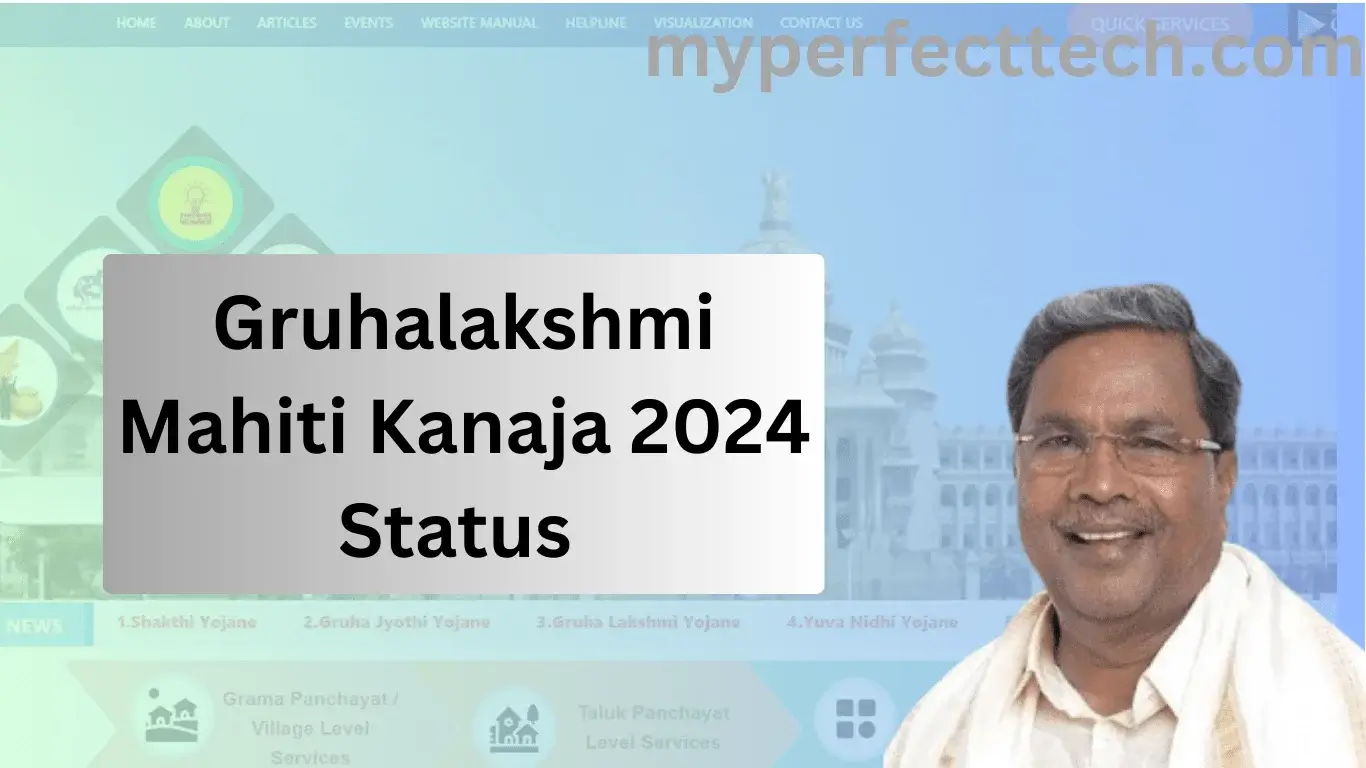 Gruhalakshmi Mahiti Kanaja 2024 Status Check at mahitikanaja.karnataka.gov.in